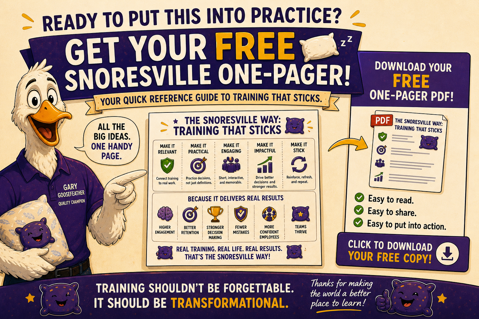 snoresville footer